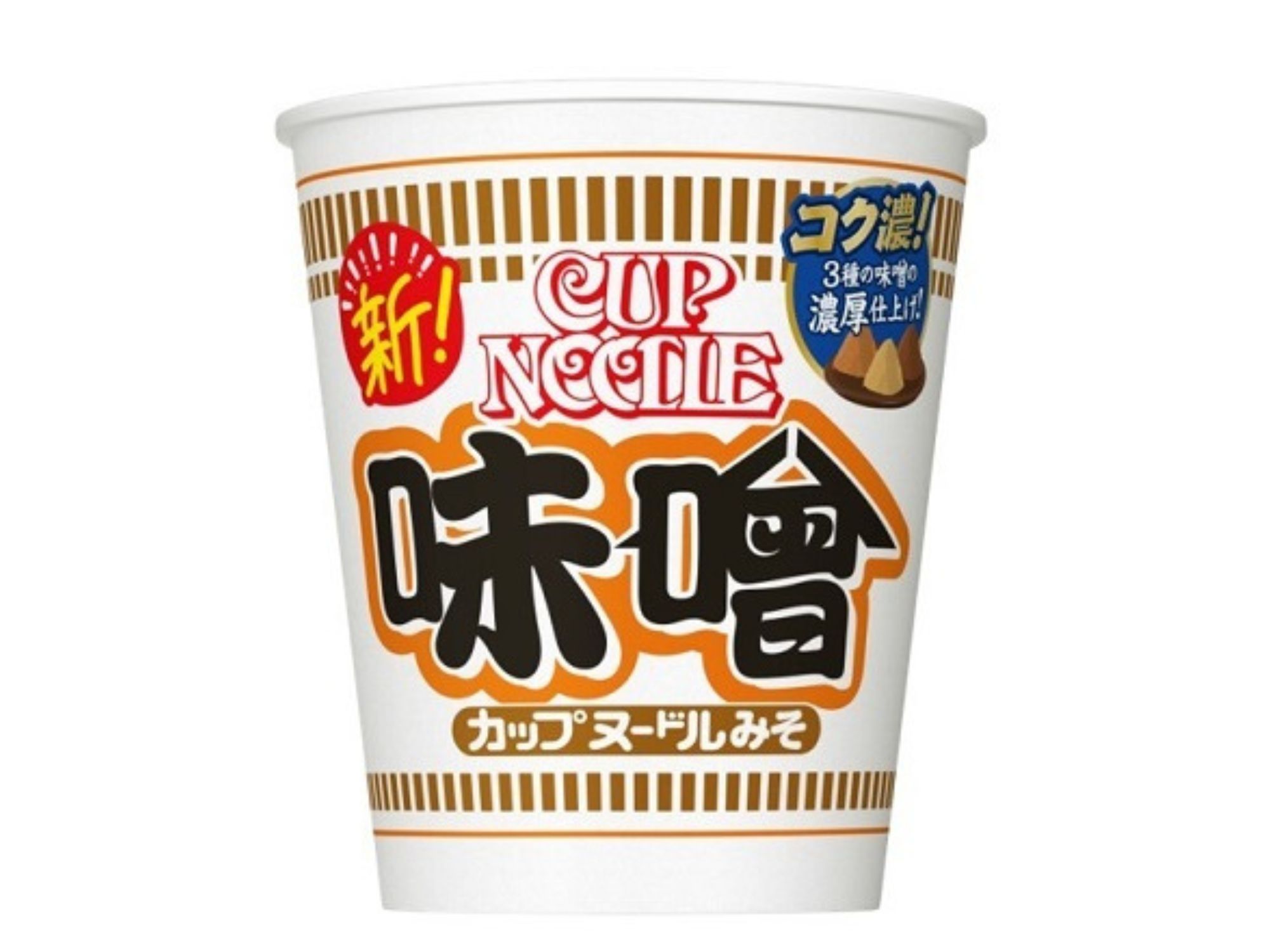 3種の合わせ味噌がミソ。日清食品「カップヌードル 味噌」が